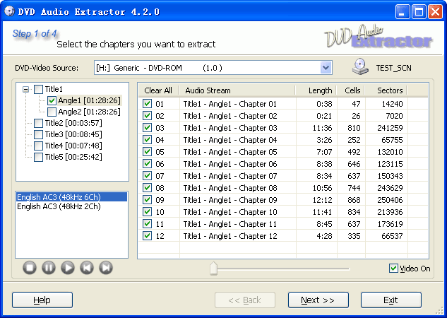 DVD音频提取工具 - DVD Audio Extractor 7.1.1.