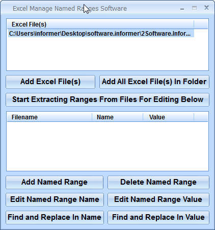 How To Manage Named Ranges In Excel 2007