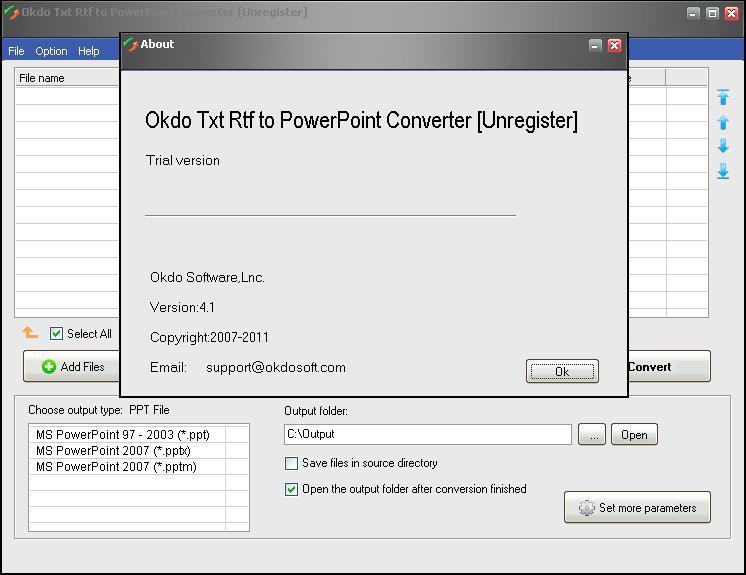 ... Txt Rtf to Powerpoint Converter enables you to batch convert text,746