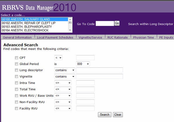 Rbrvs Data Manager 2010: 6-10 Users American Medical Association