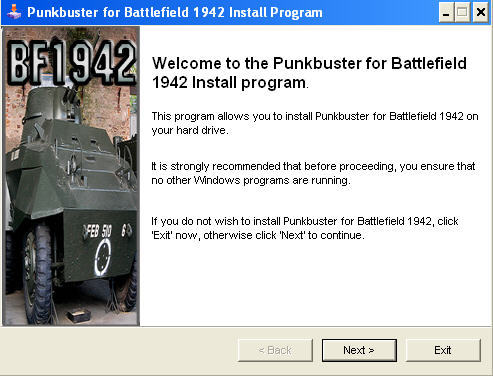 punkbuster update 1942