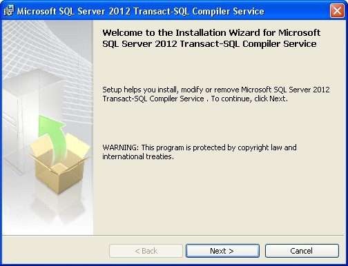 Microsoft SQL Server 2012 Data-Tier App Framework